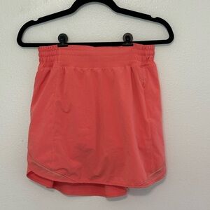 Lululemon Athletic Skirt Coral Size 6